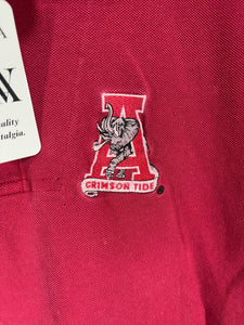 Vintage Starter Alabama Crimson Polo Shirt Large