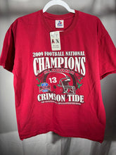Load image into Gallery viewer, 2009 National Champs Crimson T-Shirt Medium
