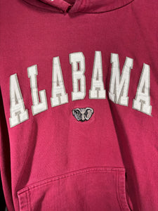 Vintage Alabama Spellout Hoodie Sweatshirt XL