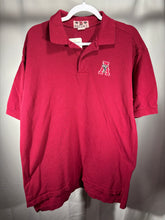 Load image into Gallery viewer, Vintage Alabama Crimson Embroidered Polo Shirt Large
