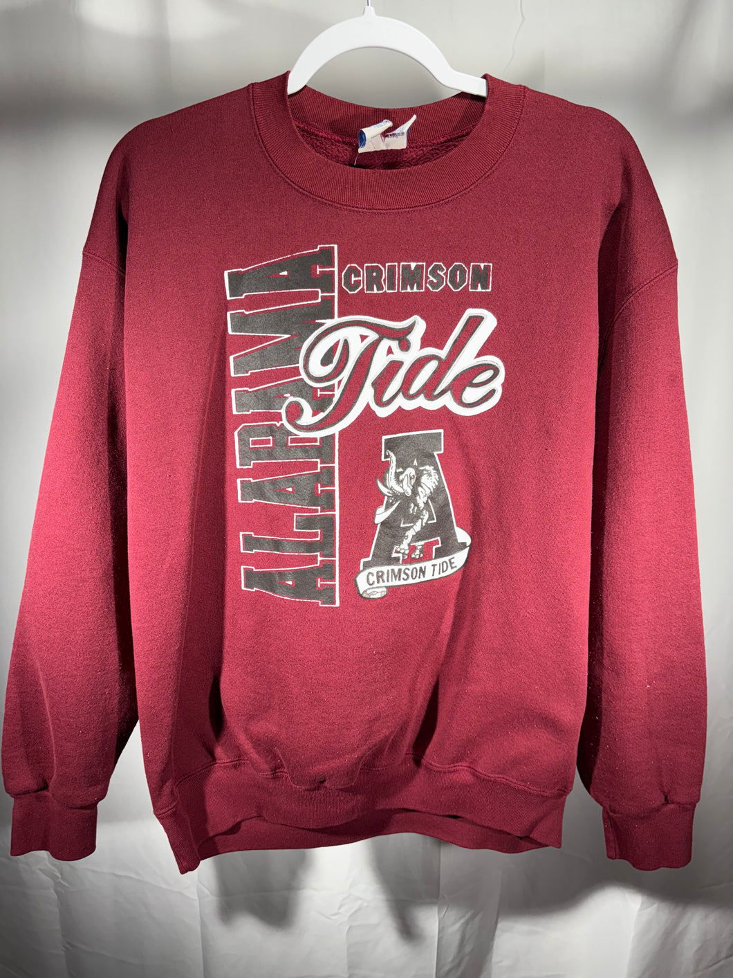 Vintage Alabama Crimson Crewneck Sweatshirt Small