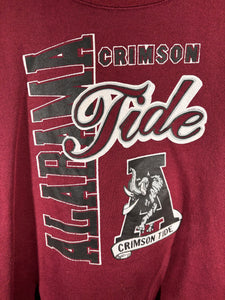 Vintage Alabama Crimson Crewneck Sweatshirt Small