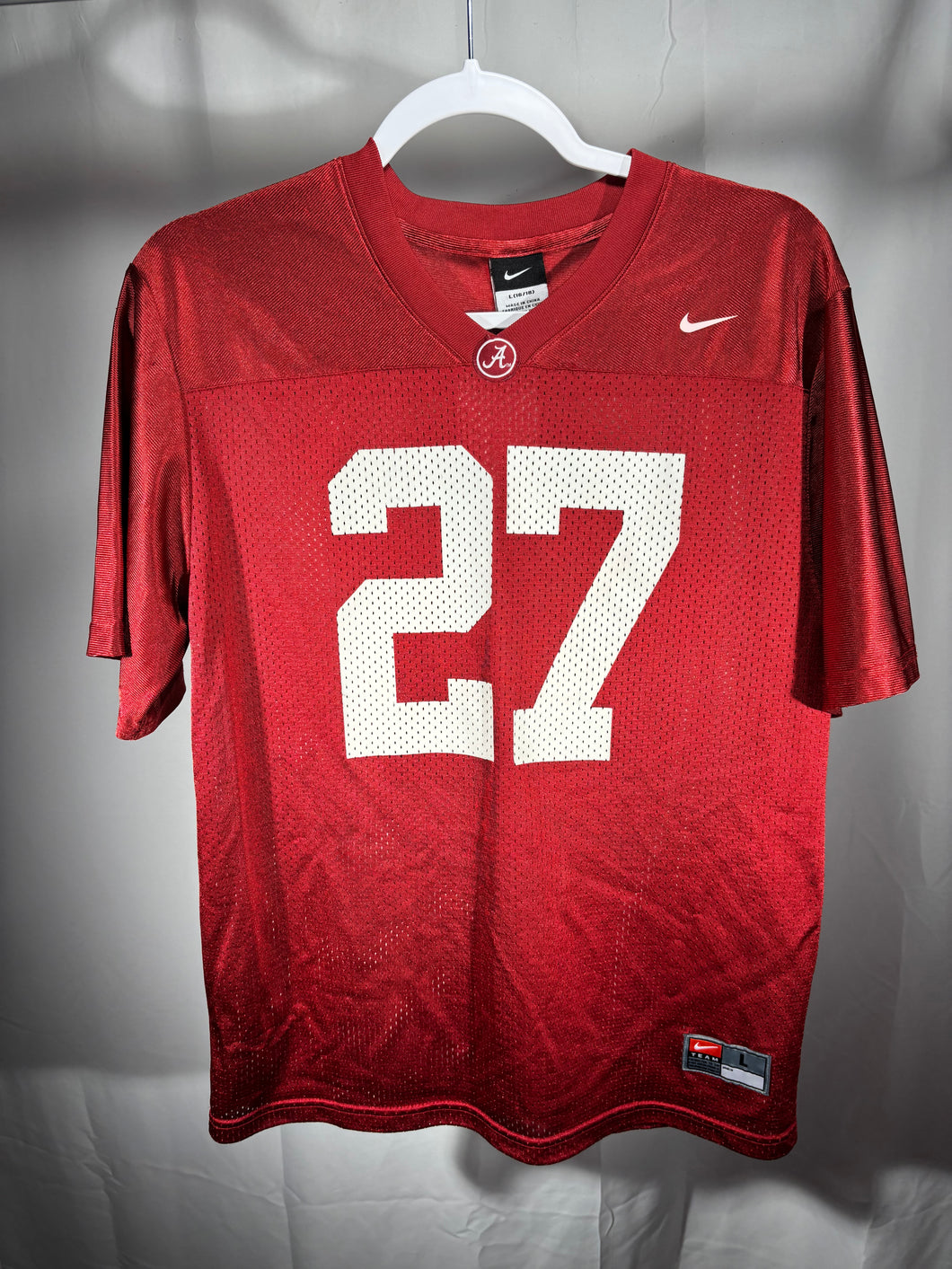 Alabama Nike #27 Football Jersey Youth Large