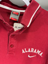 Load image into Gallery viewer, Nike Alabama 2000&#39;s Crimson Polo Shirt Small
