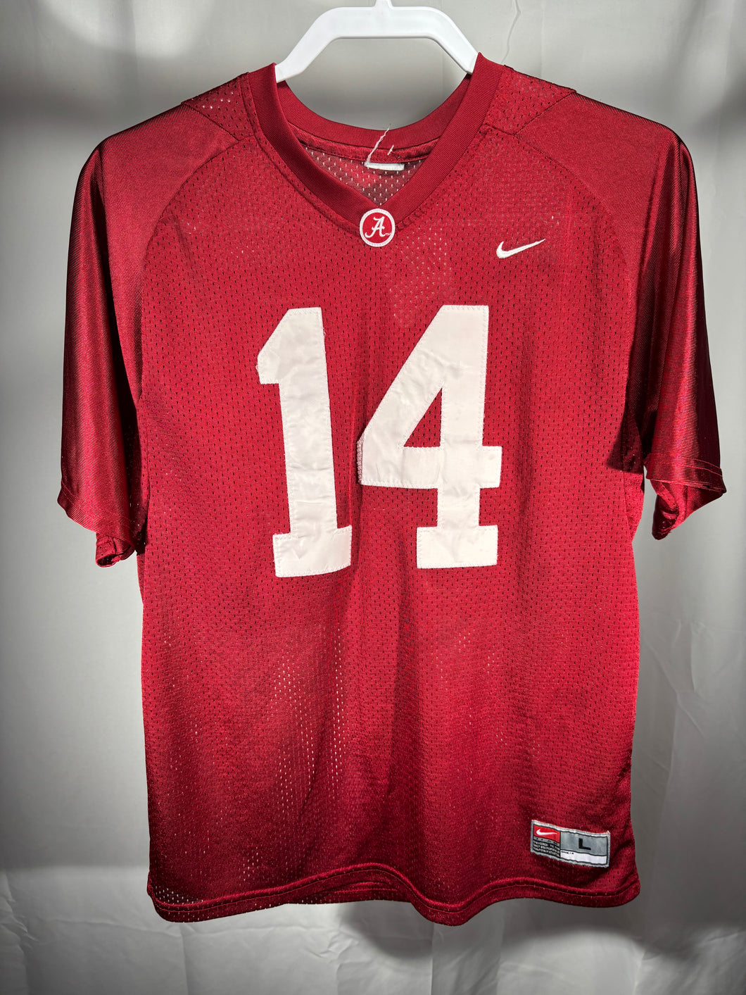 Alabama Nike #14 Football Jersey Youth Large