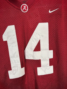 Alabama Nike #14 Football Jersey Youth Large