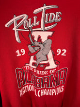Load image into Gallery viewer, 1992 National Champs Red Crewneck Sweatshirt Large
