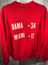 Load image into Gallery viewer, 1992 National Champs Red Crewneck Sweatshirt Large
