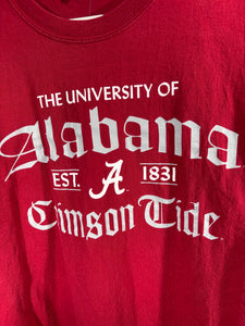 Alabama 2000's Old English T-Shirt Medium