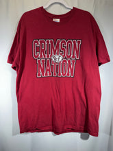 Load image into Gallery viewer, Vintage "Crimson Nation" Hanes T-Shirt Large
