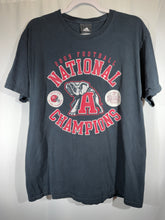 Load image into Gallery viewer, 2009 National Champs Black Adidas T-Shirt Medium

