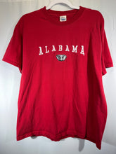 Load image into Gallery viewer, Vintage Alabama X Delta Embroidered Crimson T-Shirt Medium
