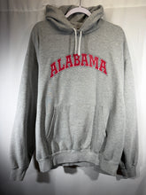 Load image into Gallery viewer, Vintage Alabama X Hanes Grey Spellout Hoodie Sweatshirt Boxy L/XL
