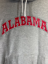 Load image into Gallery viewer, Vintage Alabama X Hanes Grey Spellout Hoodie Sweatshirt Boxy L/XL
