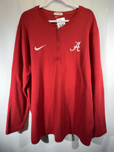 Load image into Gallery viewer, Alabama X Nike Team Issued Crimson Quarter Zip 2XL XXL
