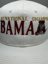 Load image into Gallery viewer, 1992 National Champs X The Game White Snapback Hat
