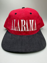 Load image into Gallery viewer, Vintage Alabama Two Tone Snapback Hat
