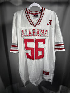Vintage Alabama White Football Jersey Large