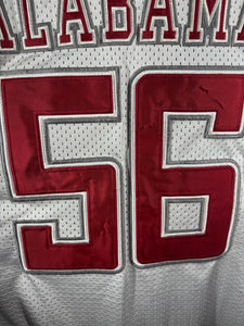 Vintage Alabama White Football Jersey Large