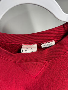 Vintage Alabama Crimson Crewneck Sweatshirt Boxy Large