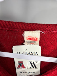 Vintage 1970's Alabama V Neck Sweater Small