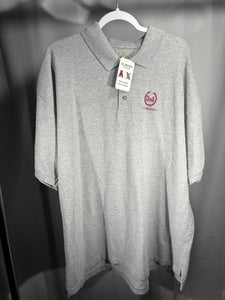 Alabama Grey Embroidered Polo Shirt XXL 2XL