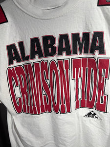 Vintage Alabama X Apex Rare White T-Shirt Large