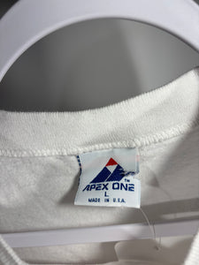 Vintage Alabama X Apex Rare White T-Shirt Large