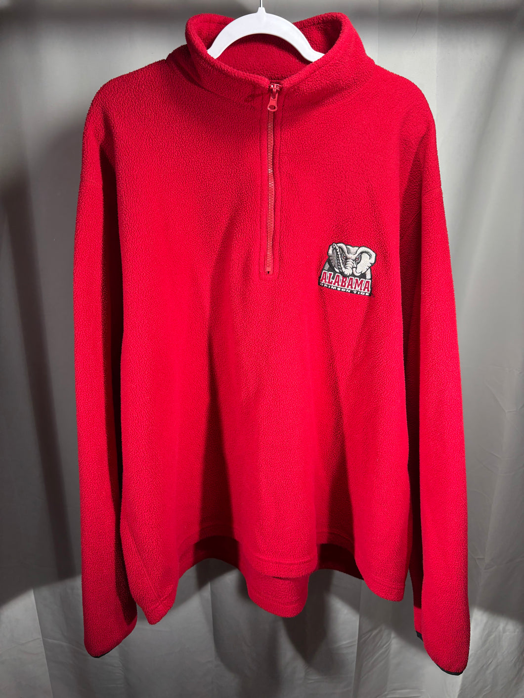 Vintage Alabama X Russell Fleece Half Zip Pullover XL