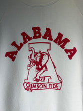 Load image into Gallery viewer, 1980's Alabama X Jerzees White Crewneck Sweatshirt Medium
