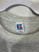 Load image into Gallery viewer, Vintage Bama X Russell Crest Grey Cropped Shirt Boxy Medium
