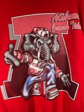 Load image into Gallery viewer, Vintage Alabama Rare Big Al Crimson Crewneck Sweatshirt Medium
