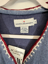 Load image into Gallery viewer, Vintage Alabama X Castles Sport Blue Vest Women's Medium
