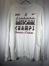 Load image into Gallery viewer, 2020 National Champs White Long Sleeve T-Shirt XL
