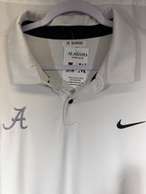 Load image into Gallery viewer, CFP Rose Bowl Alabama X Nike Team Issued White Polo XL
