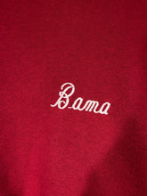 Load image into Gallery viewer, Vintage Bama Crimson Embroidered Crewneck Sweatshirt Youth Large
