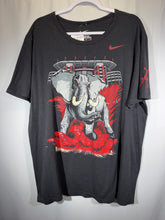 Load image into Gallery viewer, Alabama X Nike Team Issued Black Graphic Tee XL
