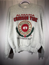 Load image into Gallery viewer, 1992 National Champs Centennial Season Grey Crewneck Sweatshirt Small
