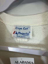 Load image into Gallery viewer, Vintage Alabama X Majestic White Reverse Weave Crewneck Sweatshirt Oversized Medium

