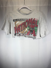 Load image into Gallery viewer, 1992 National Champs Grey Cropped T-Shirt Small
