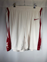 Load image into Gallery viewer, Alabama Basketball X Nike Team Issued White Shorts Medium
