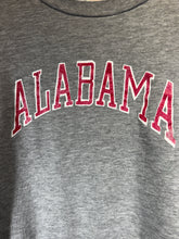 Load image into Gallery viewer, 1980's Alabama Grey Spellout Crewneck Sweatshirt Boxy Medium
