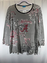 Load image into Gallery viewer, Alabama Y2K Houndstooth Women's Shirt L/XL
