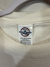 Load image into Gallery viewer, Alabama X Delta White Spellout Embroidered T-Shirt Medium
