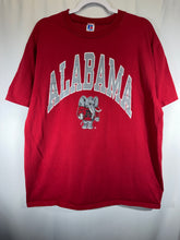 Load image into Gallery viewer, Vintage Alabama X Russell Crimson Spellout T-Shirt Large
