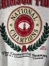 Load image into Gallery viewer, 1992 National Champs Centennial Season Crewneck Sweatshirt Small
