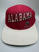 Load image into Gallery viewer, Vintage Alabama Two Tone Crimson/Grey Snapback Hat
