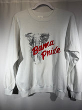 Load image into Gallery viewer, Vintage Bama Pride White Crewneck Sweatshirt Small
