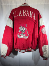 Load image into Gallery viewer, Vintage Alabama X Nutmeg Crimson/Grey Puffer Jacket XL
