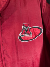 Load image into Gallery viewer, Vintage Alabama X Logo Athletic Crimson Puffer Jacket Large
